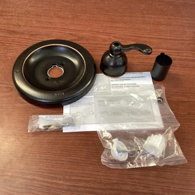 NUEVO MOEN T2121BRB Montaje en Pared Posi-Válvula Solo Borde Mediterráneo B214 Foto 1 de 2