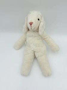 Peluche pupazzo Senger cotone biologico pecora agnello pietre ciliegie riscaldamento Germania 12" - Foto 1 di 16