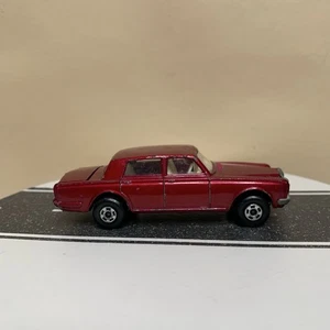 Matchbox Lesney Superfast No. 24 Rolls-Royce Silver Shadow Red/White Interior  - Picture 1 of 14