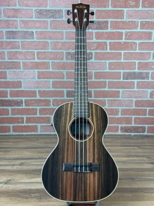 Kala Striped Ebony Tenor Ukulele (w/ EQ) - Picture 1 of 6