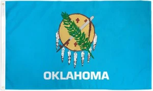 Oklahoma State 3x5 Flagge - 150 Denier Nylon - Bild 1 von 1