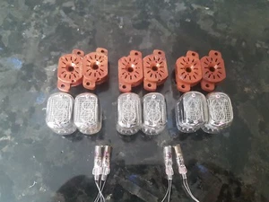 IN-12A IN12A IN12B Set für Uhr Nixie Röhren Menge 6 Stck. + 6 Stck. Steckdosen + 4 Stck. Ins-1 - Bild 1 von 3
