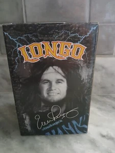 MLB Tampa Bay Rays Evan Longoria "LONGO" '80s Hair Band Drummer Bobblehead - Picture 1 of 3