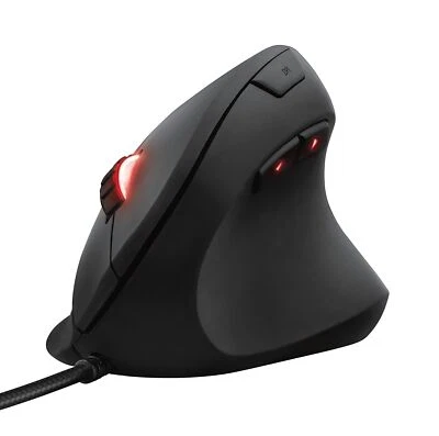 GXT 144 Rexx Vertikale Gaming Maus 10.000 DPI 6-programmierbare Tasten RGB LE... - Bild 1 von 4
