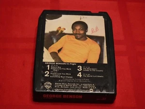 George Benson In Flight 1977 8 Track Tape TESTED WORKS Ghetto Nature Boy Change - Imagen 1 de 4