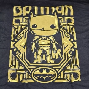 NEW Funko Pop Tees Black Gold 80th Batman Target Exclusive * T SHIRT Only * XL - Picture 1 of 5