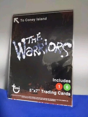 ¡Tarjetas coleccionables Topps 2014 de la película The Warriors 5 x 7! *Muy raro. Foto 1 de 4
