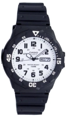 Casio Men's Quartz Rotary Bezel Day-Date Indicator 45mm Watch MRW200H-7BV - Image 1 of 3