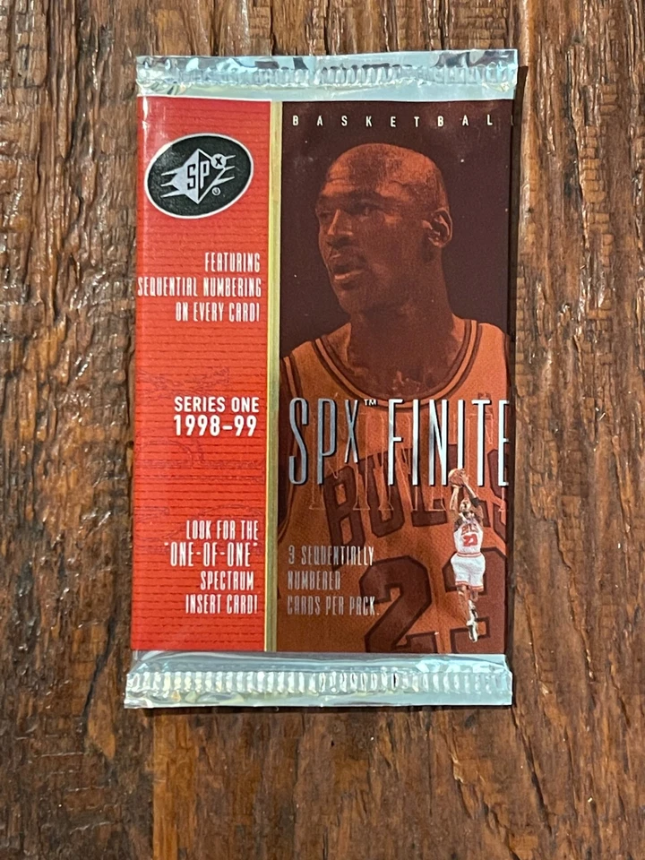 (1x) 1998-99 Upper Deck SPx Finite sealed basketball card pack Carter RCs - Image 1 of 1