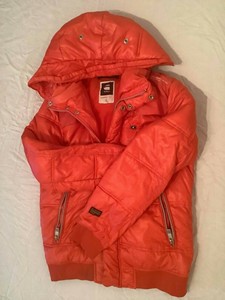 g star orange jacket