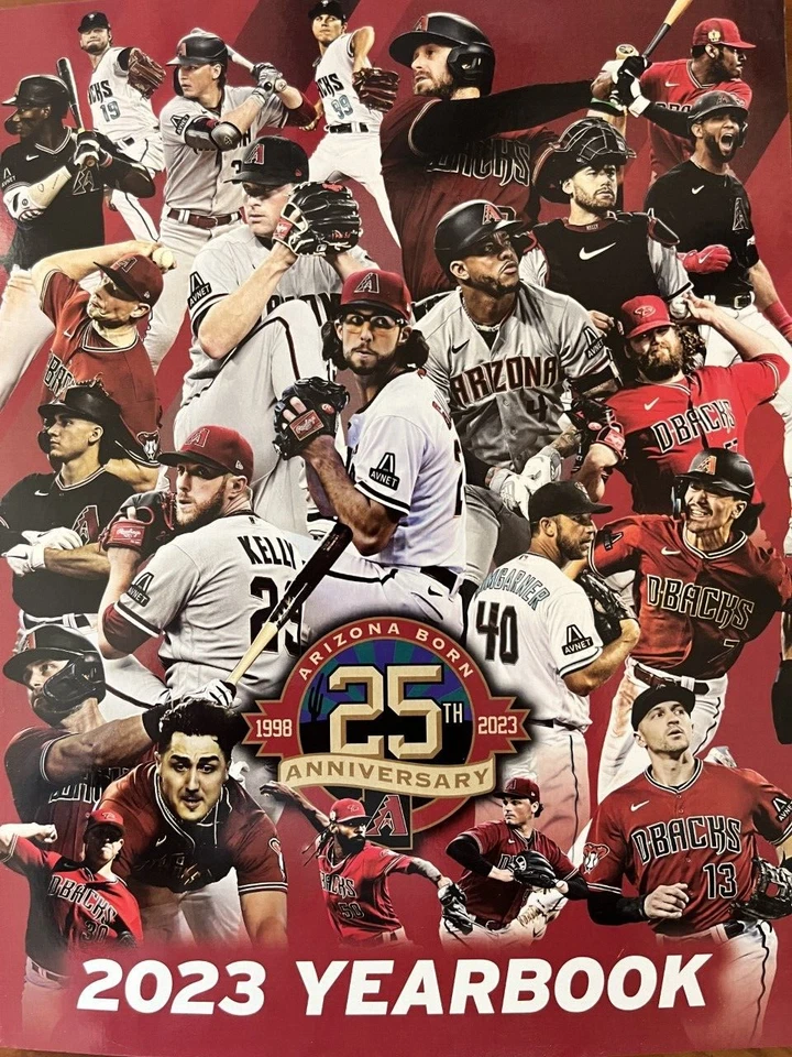 2023 ARIZONA DIAMONDBACKS YEARBOOK MLB PROGRAM WORLD SERIES ? 120 PAGES SHIP NOW - Image 1 of 1