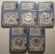 2020-S SILVER QUARTER PROOF SET NGC PF70 UCAM AMERICA THE BEAUTIFUL EARLY REL