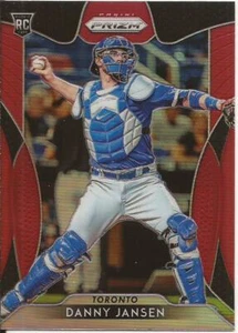 2019 PRIZM RED REFRACTOR PARALLEL # 3 - DANNY JANSEN (ROOKIE CARD) - Picture 1 of 2