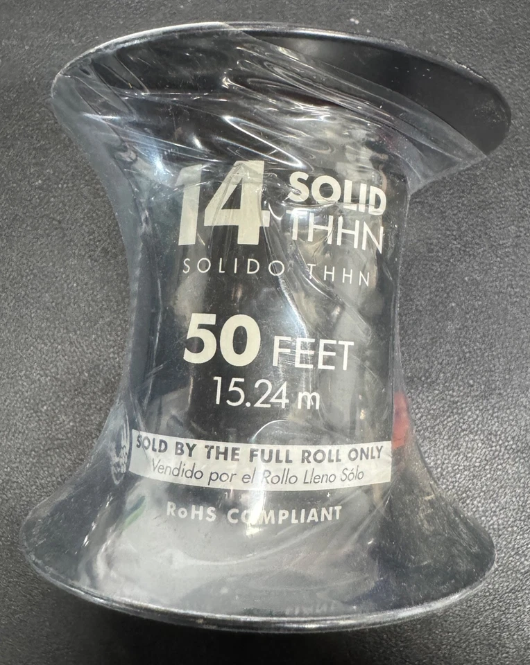 Southwire 14g Solid THHN 50 Feet Copper Red (Z11) - Image 1 of 1