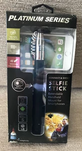 Travelocity Platinum Series SELFIE STICK Connect & Shoot XTRA LONG 43" Extension - Picture 1 of 12