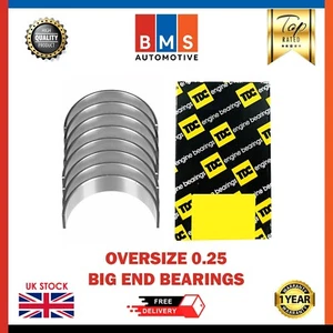 FYDD FYDH 1.6 GASOLINA FORD FOCUS COURIER PICKUP COJINETE DE BIELA 0.25 SET MARCA TDC - Imagen 1 de 8