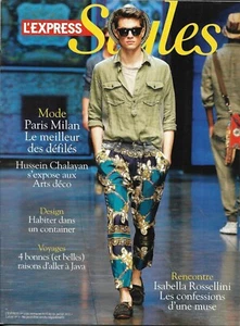 L'EXPRESS STYLES n°3131 06/07/2011  Mode défilés/ Rossellini/ Java/ Cartographie - Imagen 1 de 1