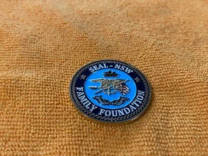 MONEDA DE DESAFÍO MILITAR FUNDACIÓN DE LA FAMILIA NAVY SEAL NSW ¡Envío gratuito!¡! - Imagen 1 de 3