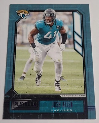 2020 Panini Playbook Purple #18 Josh Allen Jacksonville Jaguars - Image 1 of 2