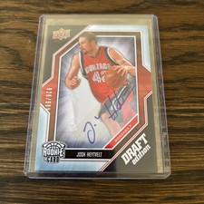 2009-10 Upper Deck Draft Edition JOSH HEYVELT Draft Edition #54 RC AUTO /999