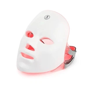7 Colors LED Facial Mask Photon Therapy Skin Rejuvenation Anti Acne Anti Wrinkle - Picture 1 of 6