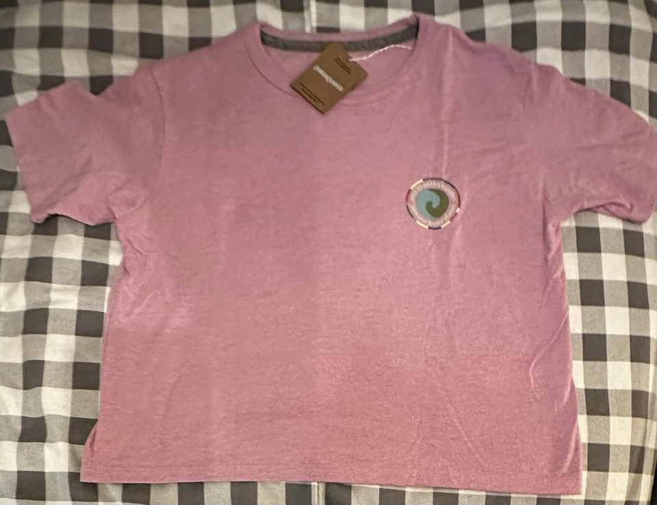 Patagonia Women's Unity Fitz Easy-Cut Responsibili-Tee 37769 Mlke Size L