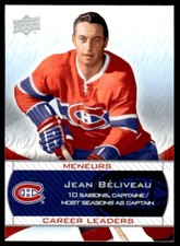2008-09 Upper Deck Montreal Canadiens Centennial Jean Beliveau #245 R101
