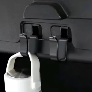 For Tesla Model Y Rear Trunk Hook Coat Purse Bag Hanger Holder Accessories Black - Picture 1 of 12
