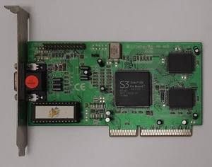 Super Grace / Butterfly 122G-A AGP Grafikkarte (S3 Trio3D, 4MB, retro, 1998) - Afbeelding 1 van 4