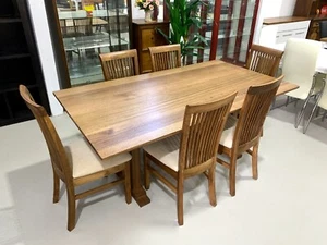 TB48 - Australian Made Tasmanian Oak Dining Table - Picture 1 of 3