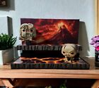 THE LORD OF THE RINGS FUNKO POPS. DISPLAY STAND. LOTR POP VINYL DISPLAY. MORDOR.