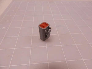 Deutsch 15380991, DTM06-4S Automotive Connectors 4P SZ 20 DTM PLUG GREY T84347 - Picture 1 of 1