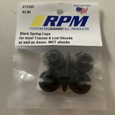 RPM Black Spring Cups 73152 NEW - Image 1 of 2