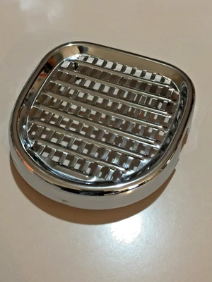 Fiat Abarth 500 595 600 750 1000 Front Grille Heart Metal Original 1960s - Image 1 of 3