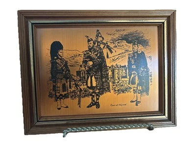 Holyrood Palace In Scotland Traditional Scottish Attire 15th Brigade On Copper - Image 1 of 4