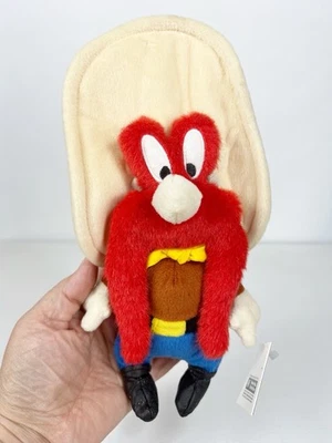 Yosemite Sam 1998 Warner Bros Studio Bean Bag Plush With Tag WB Vintage - Image 1 of 4