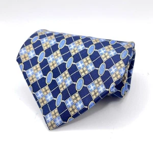 Gucci BY Paolo Gucci Italy Mens Necktie Vintage  100% Silk Geometric Gucci Tie. - Picture 1 of 4