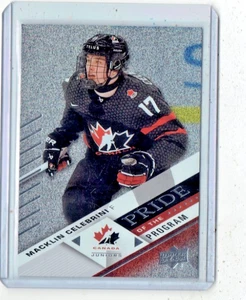Macklin Celebrini 2024 Team Canada Juniors four card lot - Picture 1 of 4