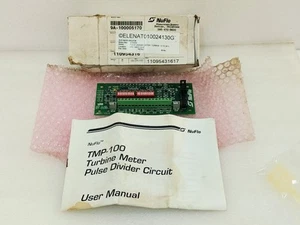 NUFLO TMP-100 TURBINE METER PULSE DIVIDER CIRCUIT 100079866 - Picture 1 of 12