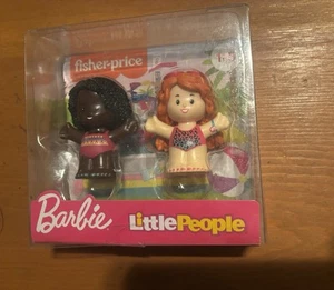 FISHER-PRICE 2021 BARBIE LITTLE PEOPLE SWIM GIRLS 2-PACK NEW FREE SHIPPING - Picture 1 of 8