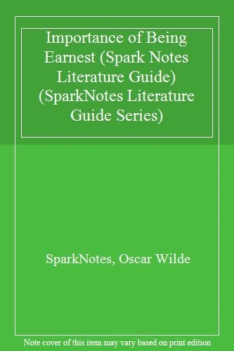 Importance of Being Earnest (Spark Notes Literature Guide) (SparkNotes Literatu - Image 1 of 1