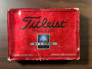 12 New DT 2-Piece Titleist Golf Balls - Picture 1 of 16