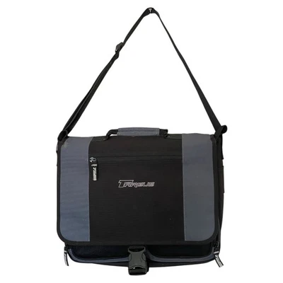 Targus Black / Gray 15" Vibe Deluxe Messenger Case Model RG0316-02 - Image 1 of 4