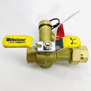 WEBSTONE BRASS DIVERTER VAULVE 3/4" PORT - 500W0B - Picture 1 of 5