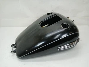 Harley-Davidson 2009 Dyna FXDC Fuel Gas Tank Vivid Black /w Stripe 61053-07BJM - Picture 1 of 18
