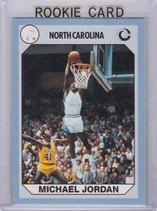 Michael Jordan NCAA COLLEGE BASKETBALL ROOKIE CARD North Carolina RC Bulls #23 - Picture 1 of 2