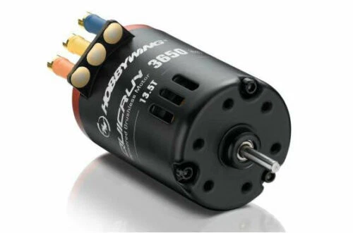 QUICRUN 3650SD 8.5T BLACK G2 4560kv  brushless sensored motor 1/10 30404311 - Image 1 of 1