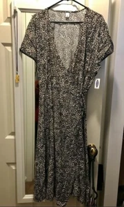 $40 OLD NAVY Leopard Print Dress for Women Sz XXL, NWT! - Picture 1 of 4