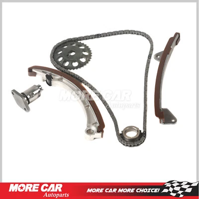 Kit de cadena de distribución compatible con 00-08 Toyota Corolla Celica Chevrolet Pontiac Vibe 1,8 L Foto 1 de 4