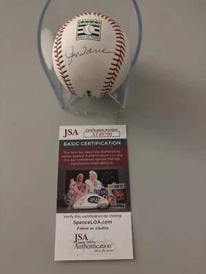 Joe Torre New York Yankees Signed Hall of Fame MLB Baseball JSA COA - Image 1 of 2